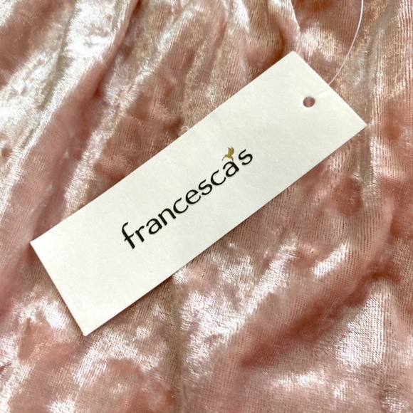 NWT Velvet Pink Top from Francesca’s Size Medium - Picture 15 of 16